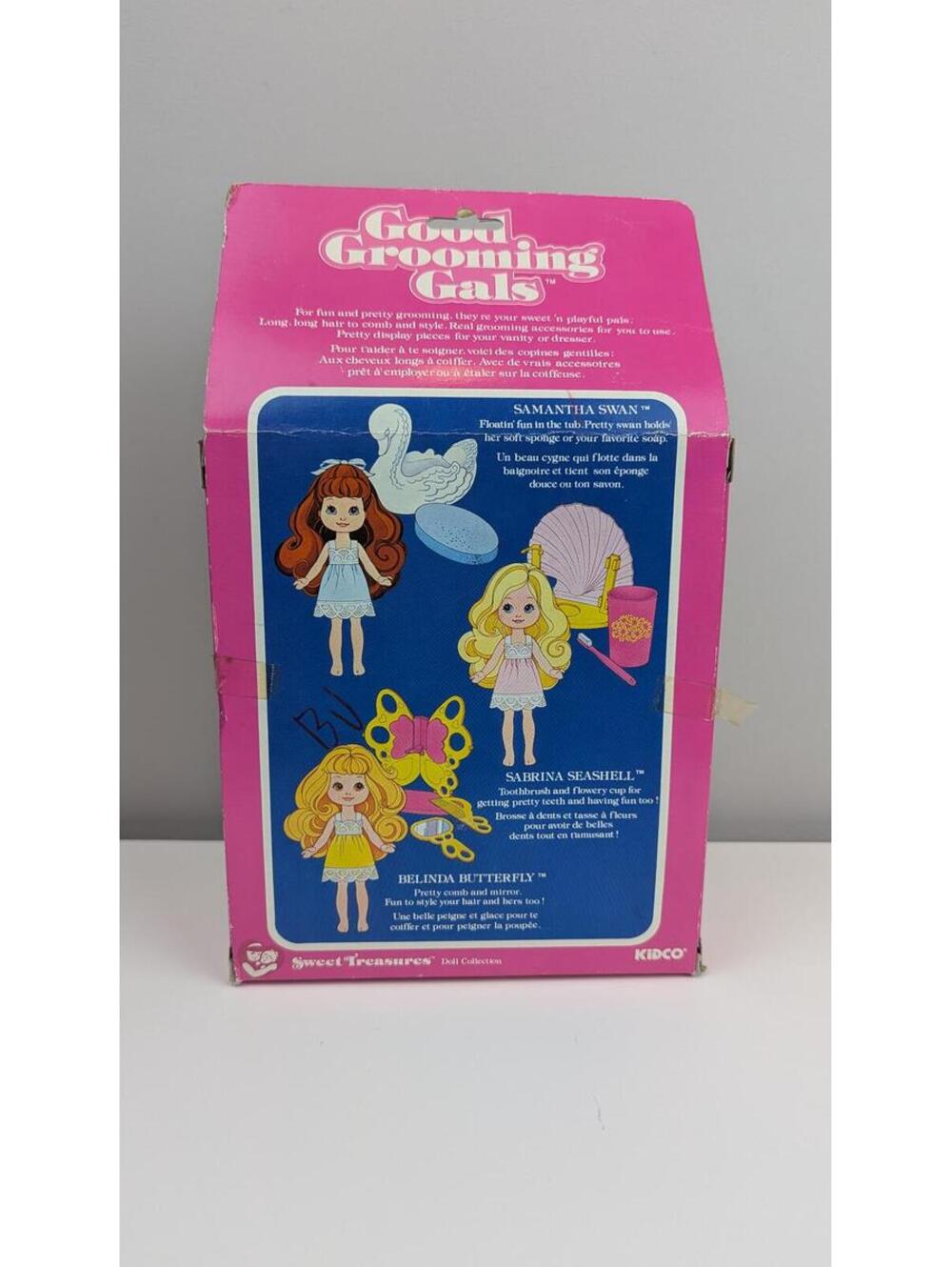 Vintage Kidco Good Grooming Gals Sabrina Seashell Doll Set NOS - Picture 3 of 7
